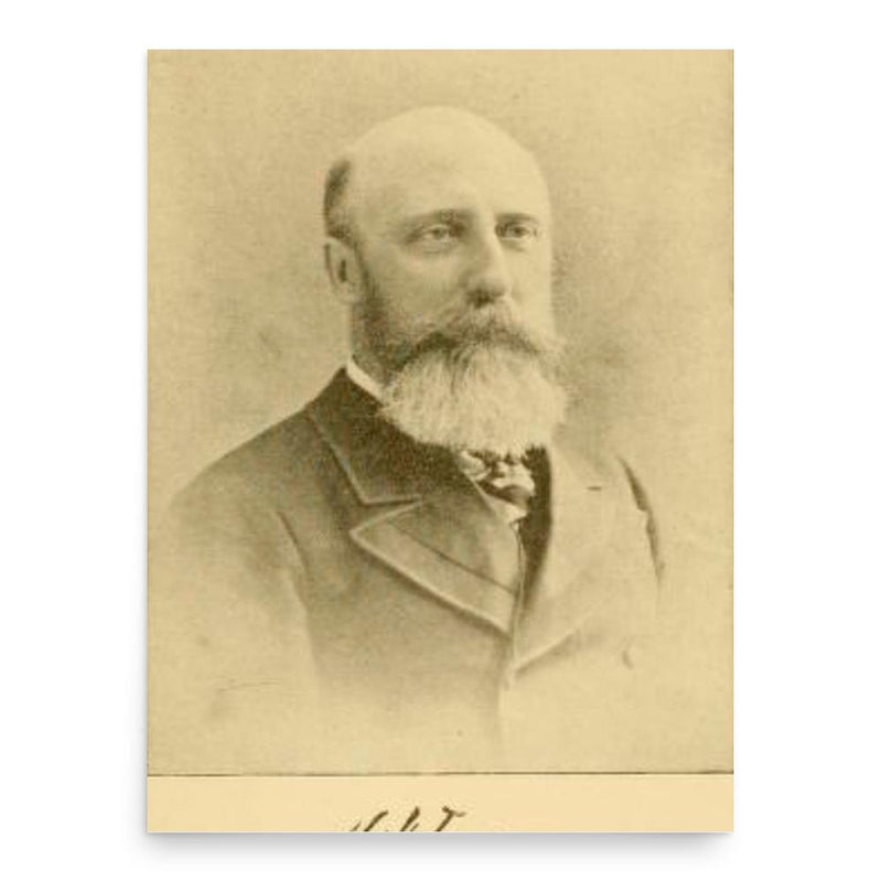 Benjamin Johnson Lang poster print, in size 18x24 inches.