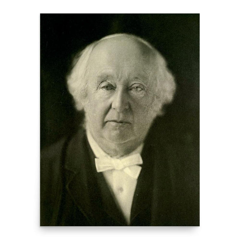 Benjamin Jowett poster print, in size 18x24 inches.