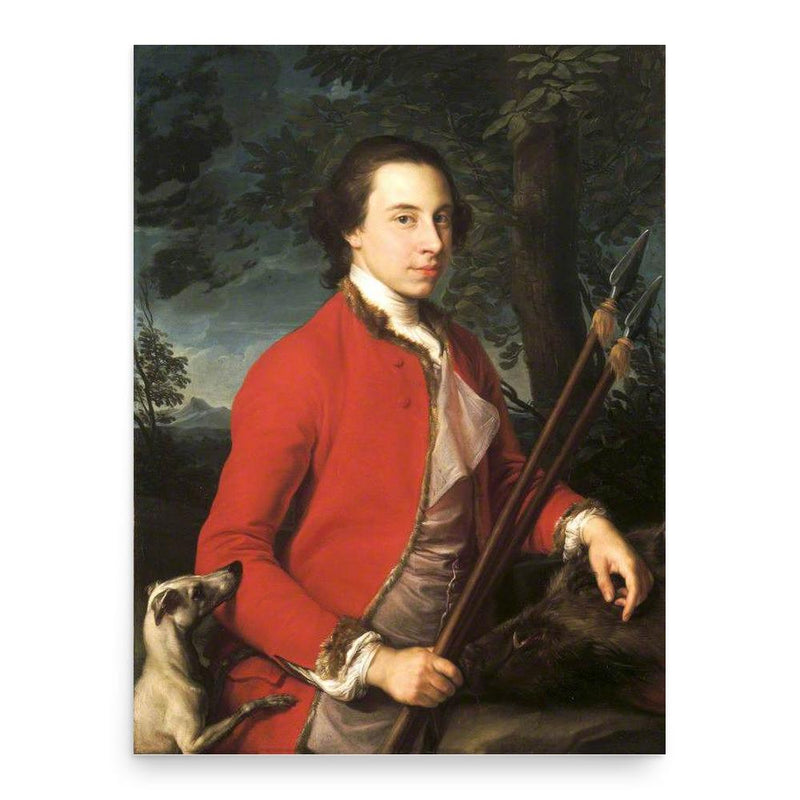 Benjamin Lethieullier poster print, in size 18x24 inches.