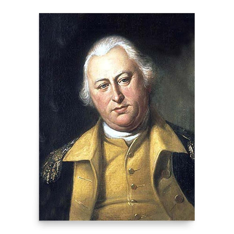 Benjamin Lincoln poster print, in size 18x24 inches.