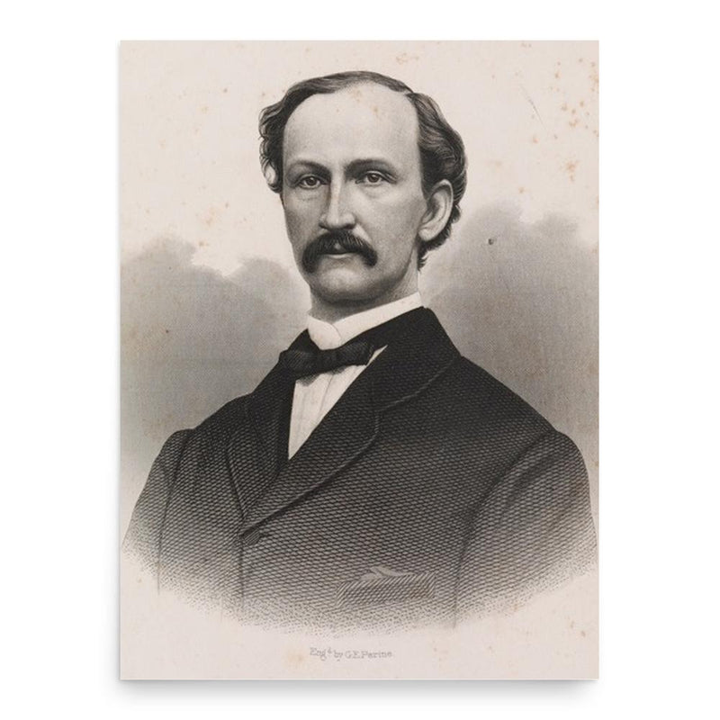 Benjamin Markley Boyer poster print, in size 18x24 inches.