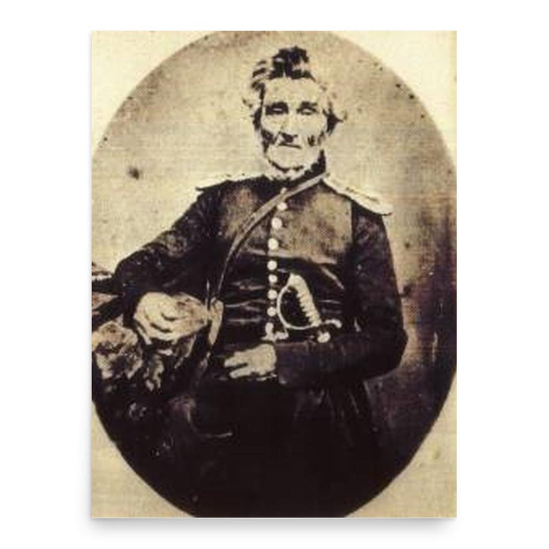 Benjamin Milliken II poster print, in size 18x24 inches.