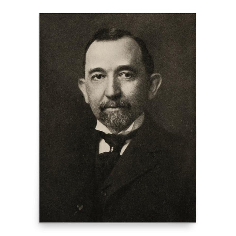 Benjamin Newton Duke poster print, in size 18x24 inches.