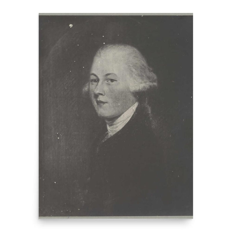 Benjamin Ogle poster print, in size 18x24 inches.