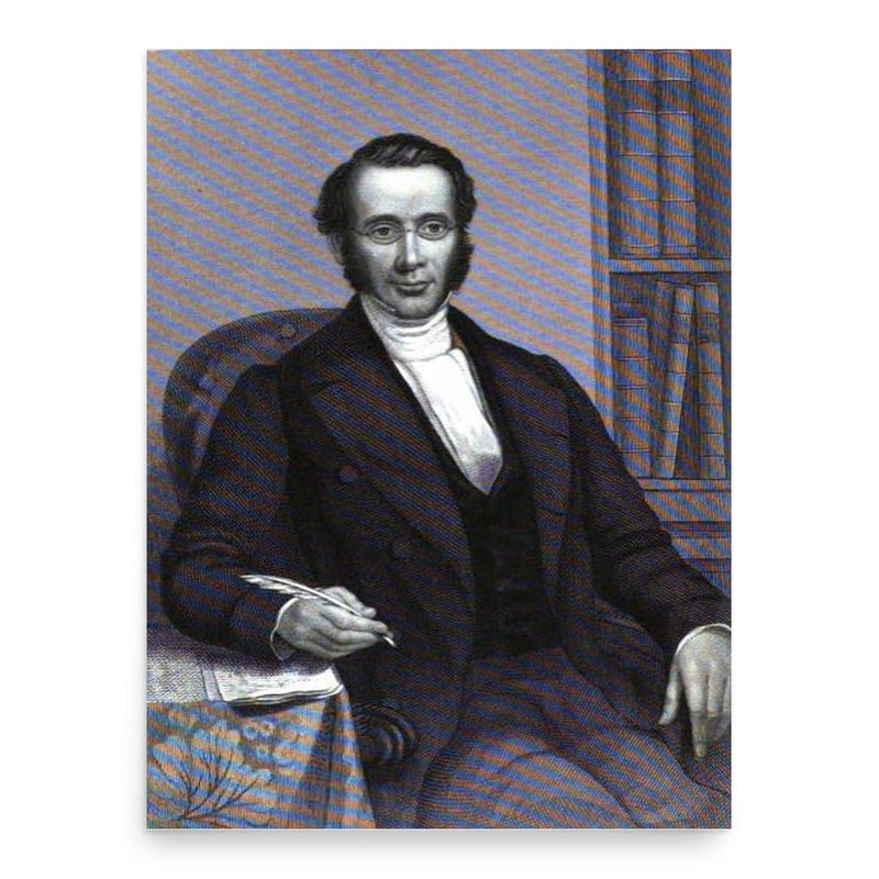 Benjamin Parsons poster print, in size 18x24 inches.