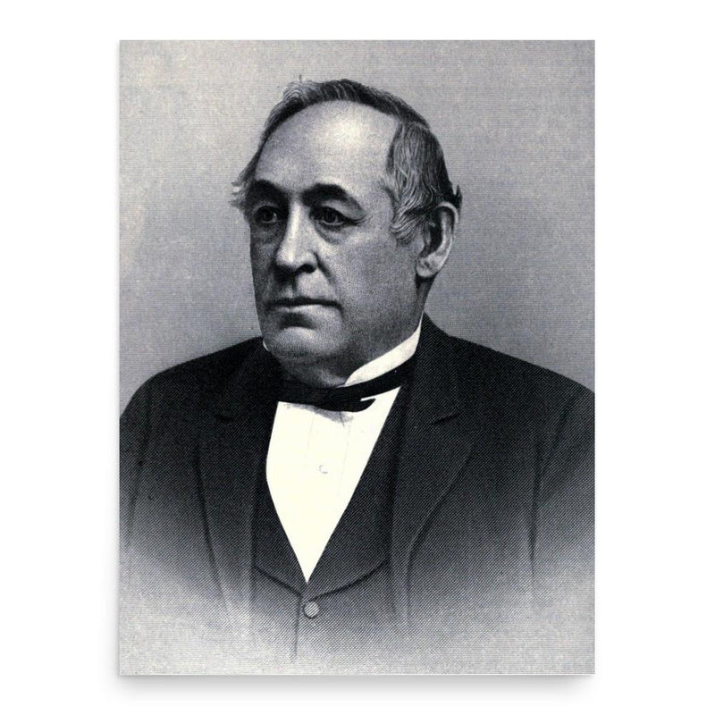 Benjamin Pierce Cheney poster print, in size 18x24 inches.