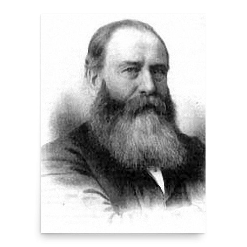 Benjamin Piercy poster print, in size 18x24 inches.