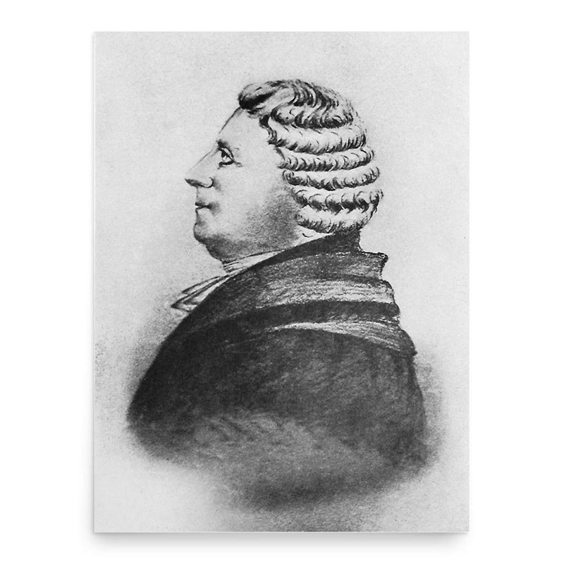 Benjamin Ruggles Woodbridge poster print, in size 18x24 inches.