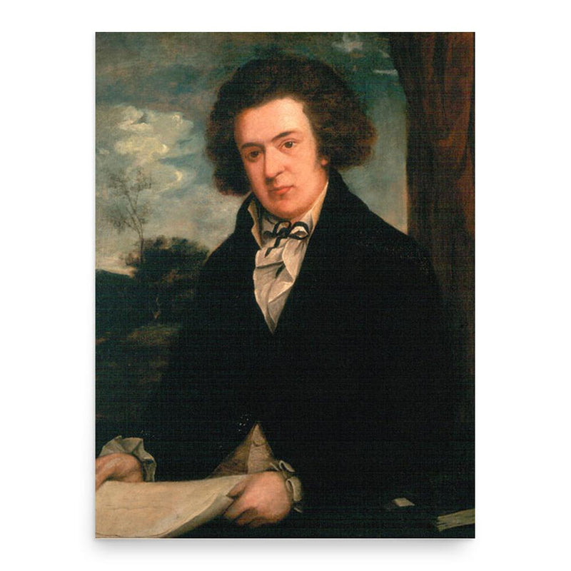 Benjamin Smith Barton poster print, in size 18x24 inches.
