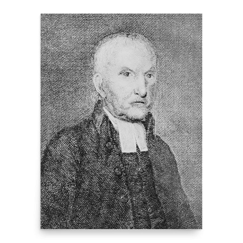 Benjamin Trumbull poster print, in size 18x24 inches.