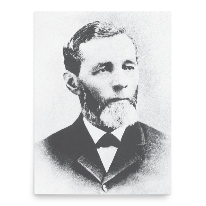 Benjamin Tyler Henry poster print, in size 18x24 inches.