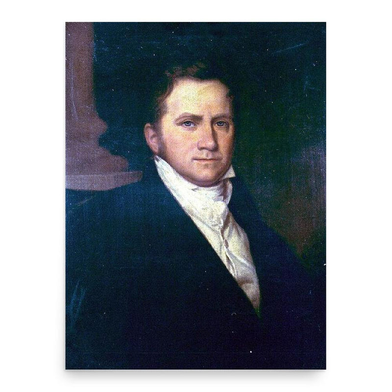 Benjamin Williams Crowninshield poster print, in size 18x24 inches.