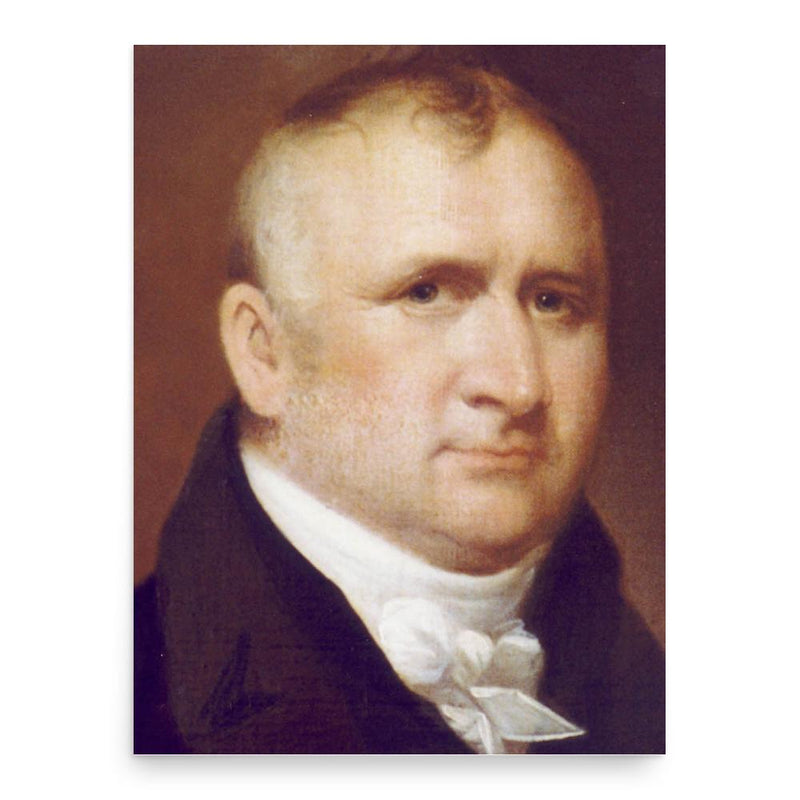Benjamin Wright poster print, in size 18x24 inches.