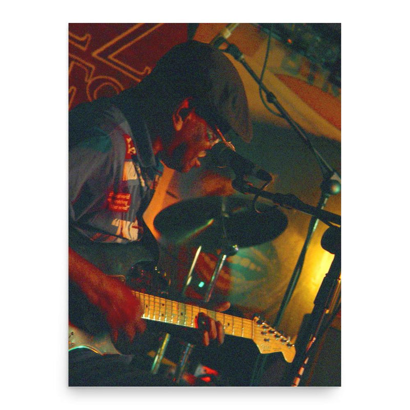 Bennie Smith poster print, in size 18x24 inches.