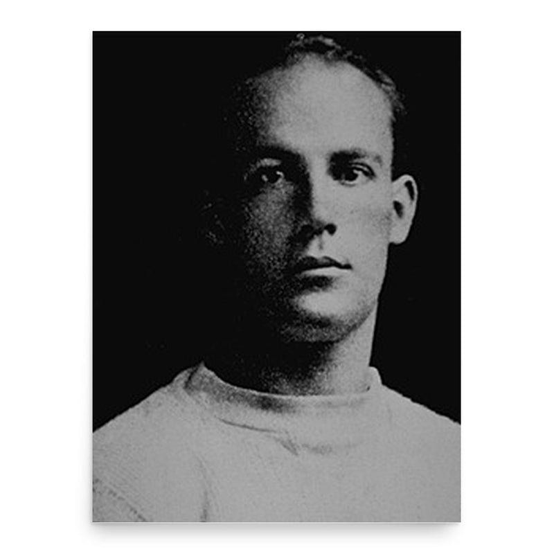 Benny Boynton poster print, in size 18x24 inches.