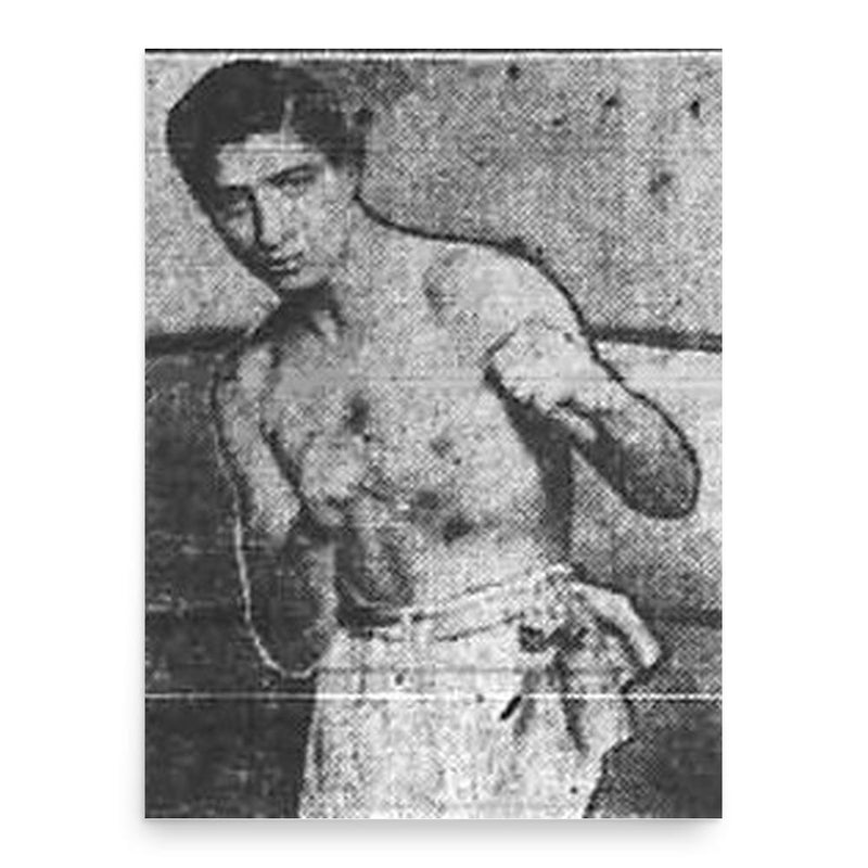 Benny Valgar poster print, in size 18x24 inches.