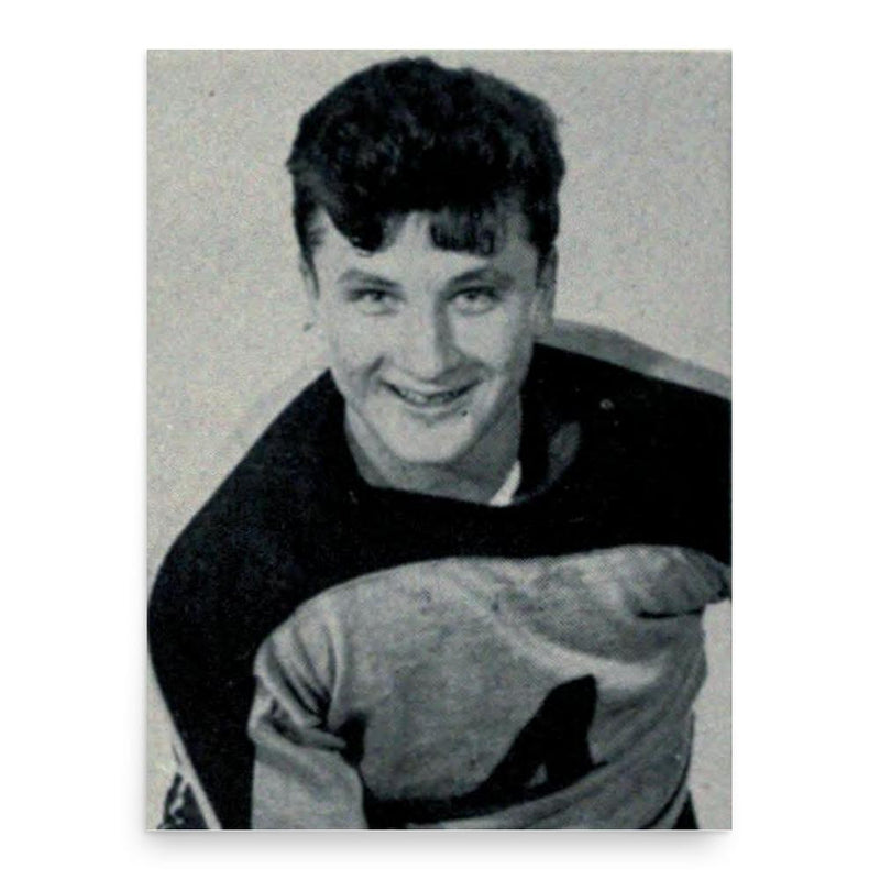 Benny Woit poster print, in size 18x24 inches.