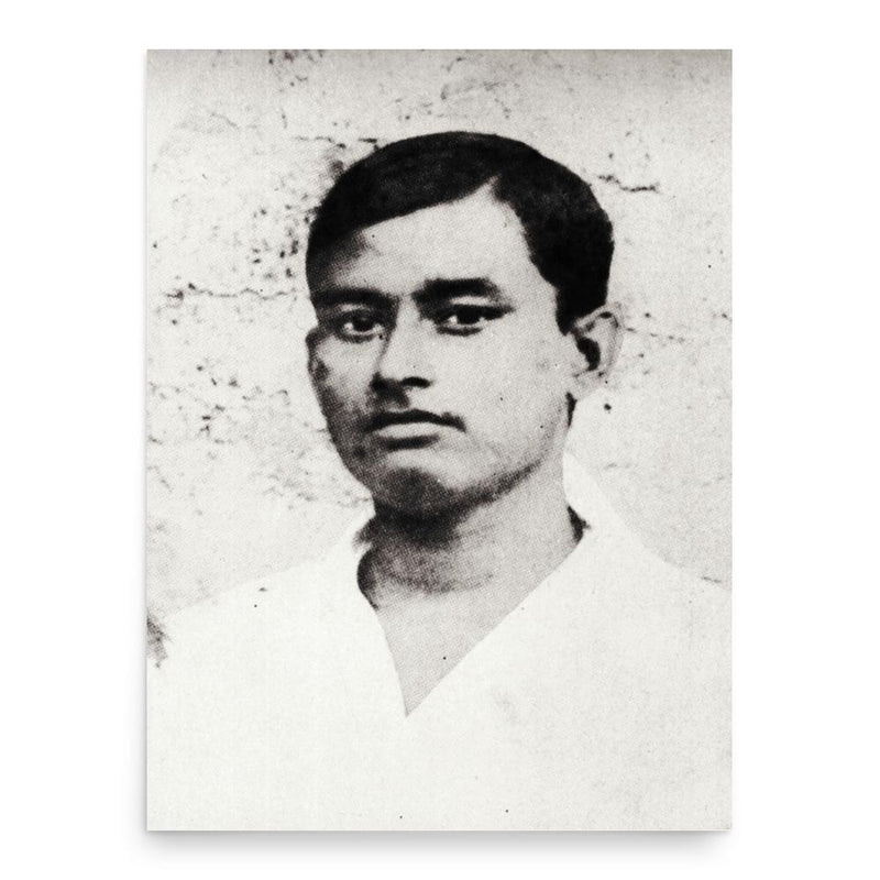 Benoy Basu poster print, in size 18x24 inches.