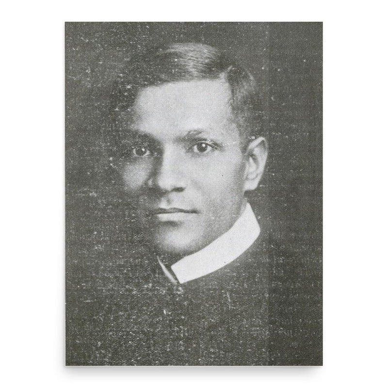 Benoy Kumar Sarkar poster print, in size 18x24 inches.