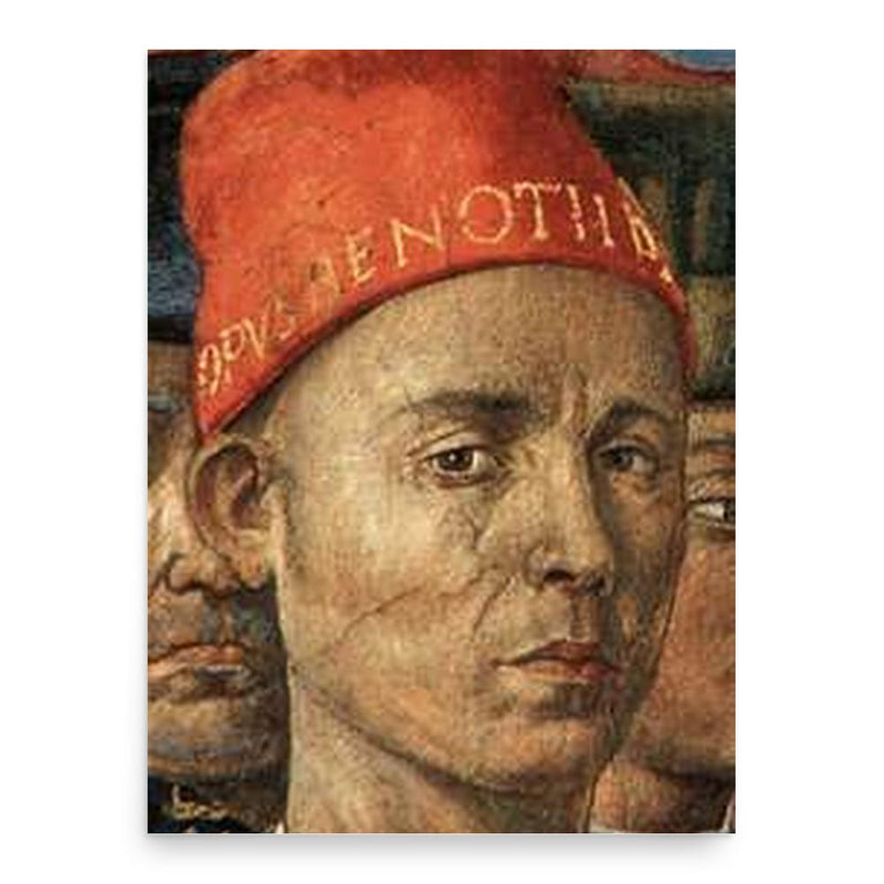 Benozzo Gozzoli poster print, in size 18x24 inches.