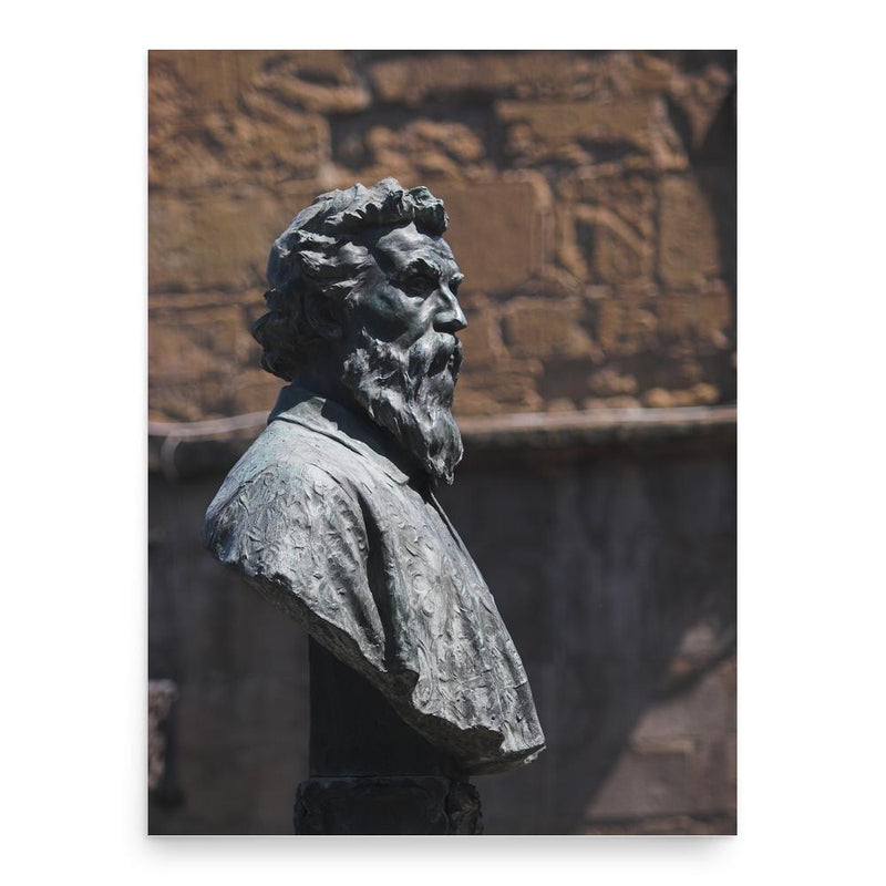 Benvenuto Cellini poster print, in size 18x24 inches.