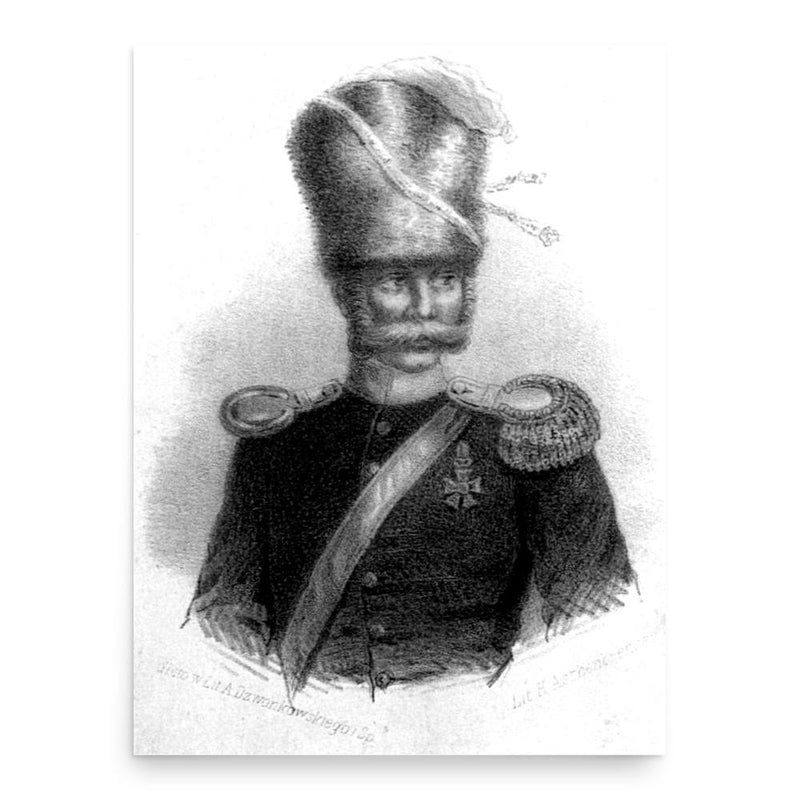 Berek Joselewicz poster print, in size 18x24 inches.