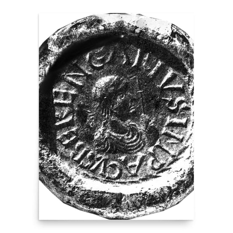 Berengar I of Italy poster print, in size 18x24 inches.