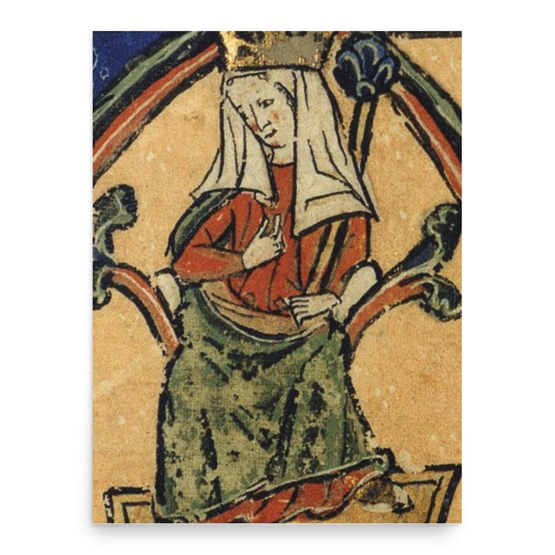 Berengaria of Castile poster print, in size 18x24 inches.