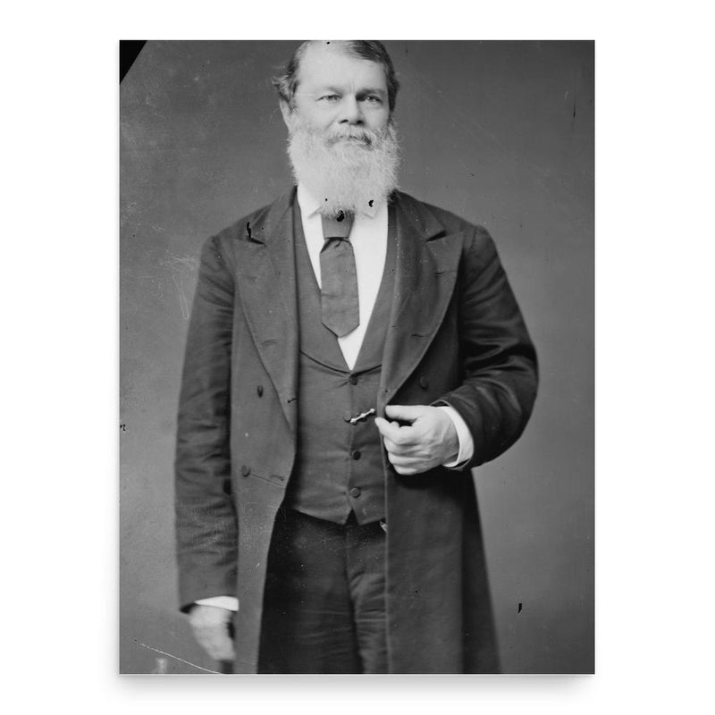 Beriah Magoffin poster print, in size 18x24 inches.