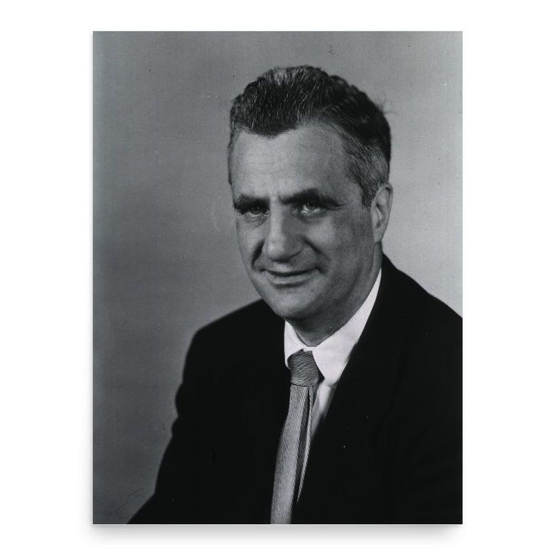 Bernard Beryl Brodie poster print, in size 18x24 inches.