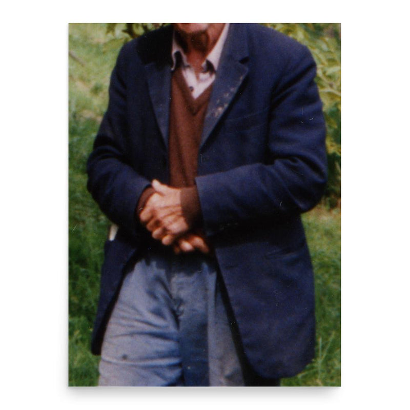 Bernard Charbonneau poster print, in size 18x24 inches.