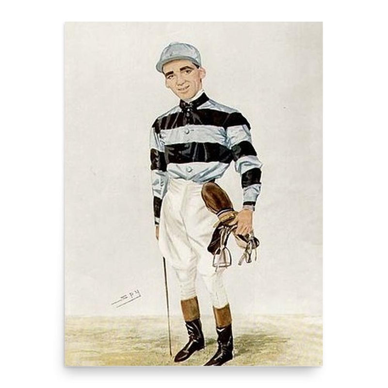 Bernard Dillon poster print, in size 18x24 inches.