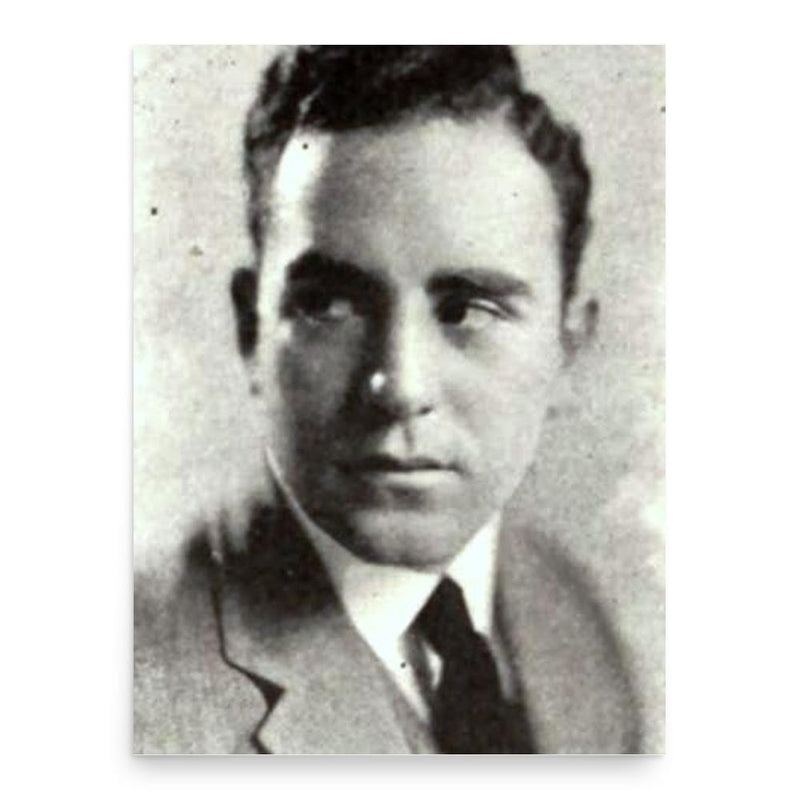 Bernard Durning poster print, in size 18x24 inches.