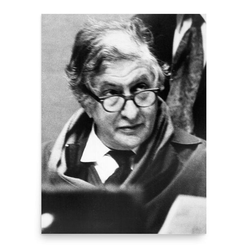 Bernard Herrmann poster print, in size 18x24 inches.