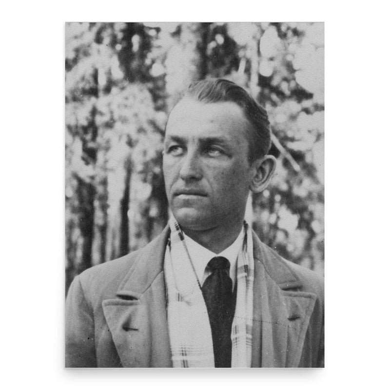 Bernard Kangro poster print, in size 18x24 inches.