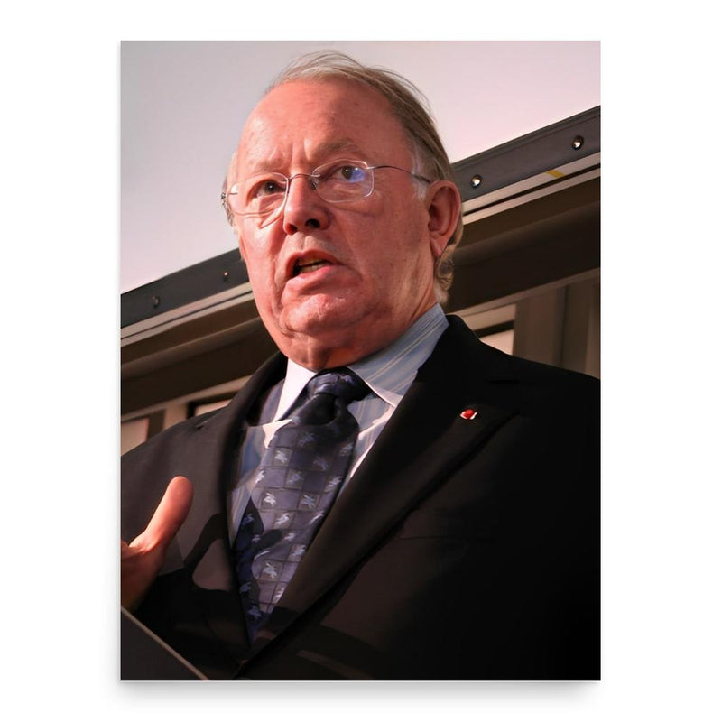 Bernard Landry poster print, in size 18x24 inches.