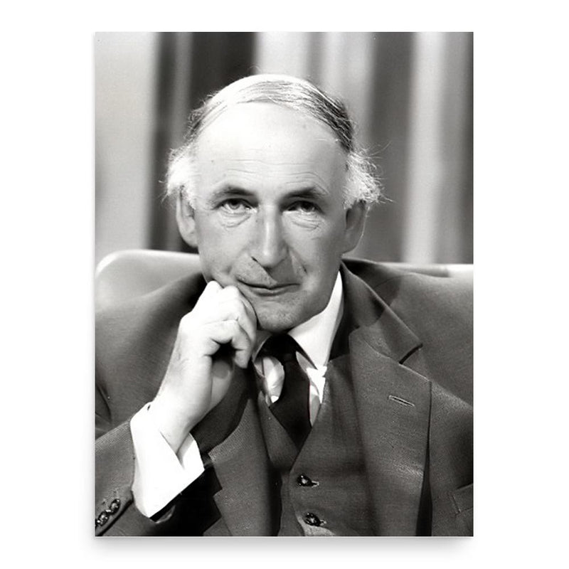 Bernard Lovell poster print, in size 18x24 inches.
