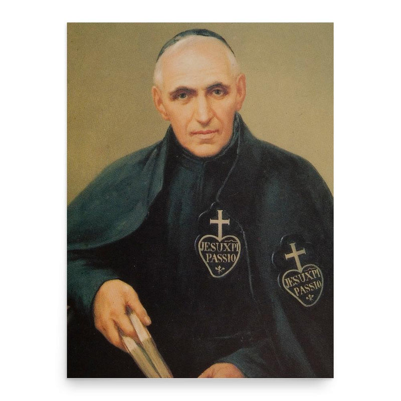 Bernard Mary of Jesus poster print, in size 18x24 inches.