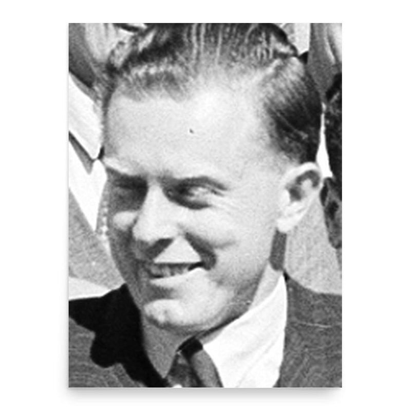 Bernard Mills poster print, in size 18x24 inches.