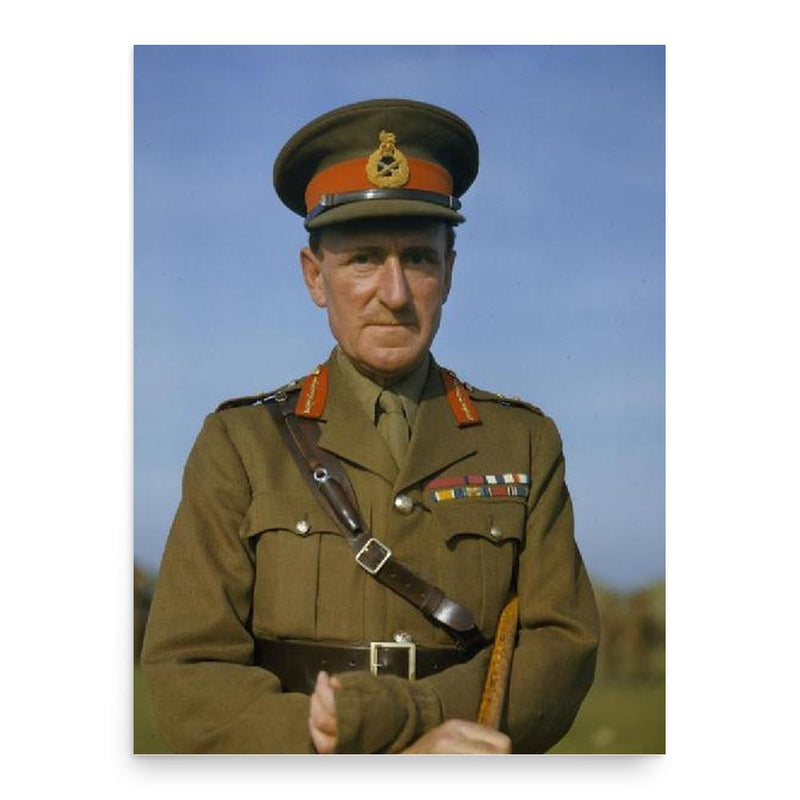 Bernard Paget poster print, in size 18x24 inches.