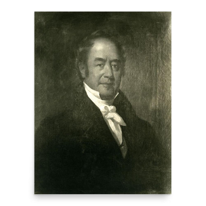 Bernard Pratte poster print, in size 18x24 inches.