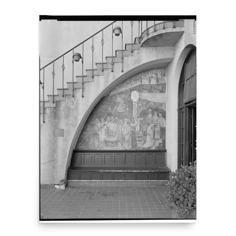 Bernard Zakheim poster print, in size 18x24 inches.