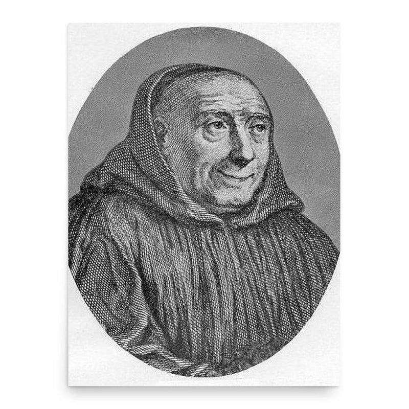 Bernard de Montfaucon poster print, in size 18x24 inches.