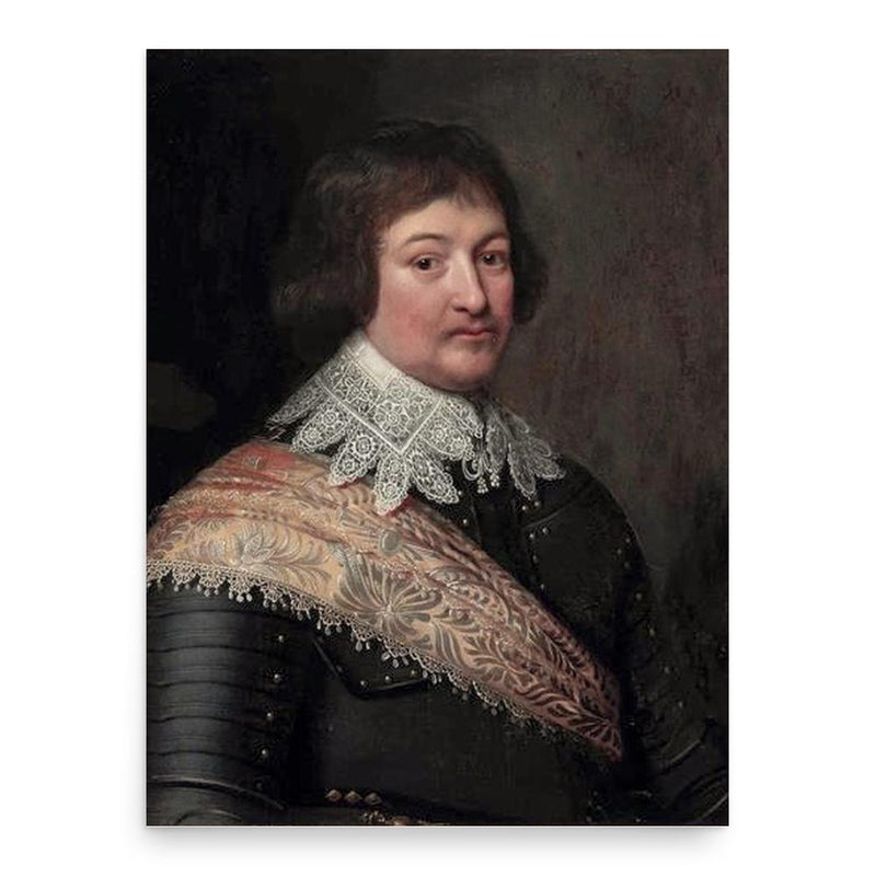 Bernard of Saxe-Weimar poster print, in size 18x24 inches.