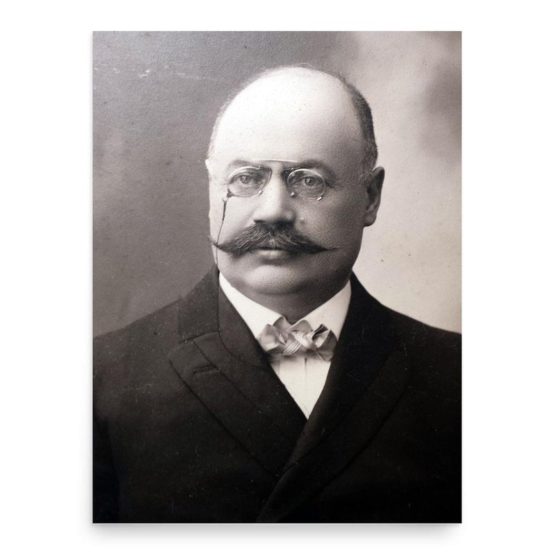 Bernardas Fridmanas poster print, in size 18x24 inches.