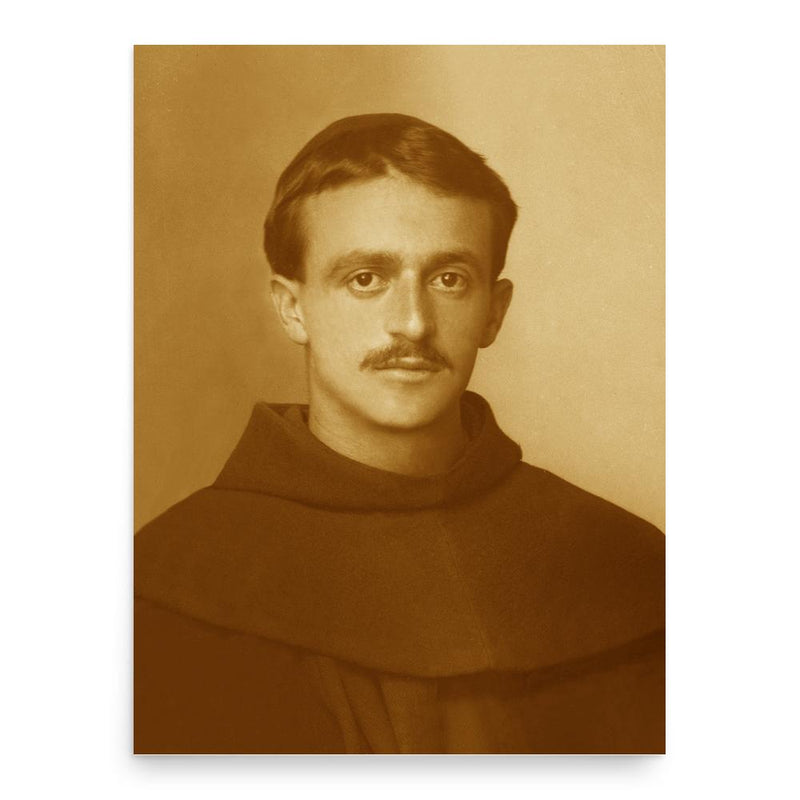 Bernardin Palaj poster print, in size 18x24 inches.
