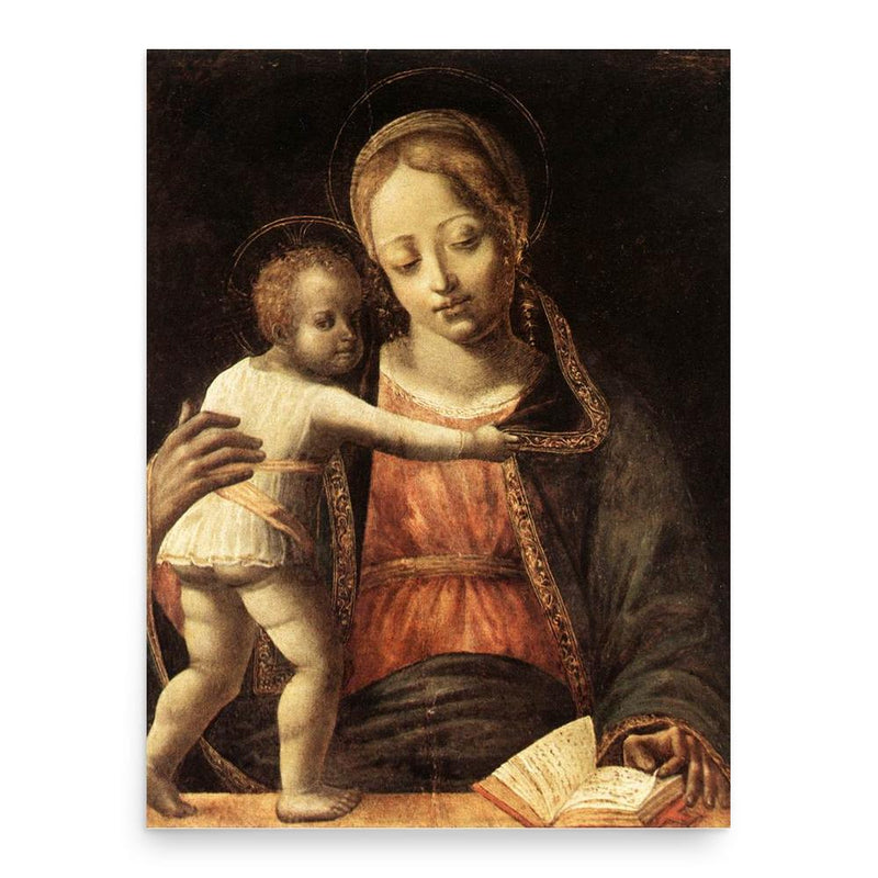 Bernardino Butinone poster print, in size 18x24 inches.