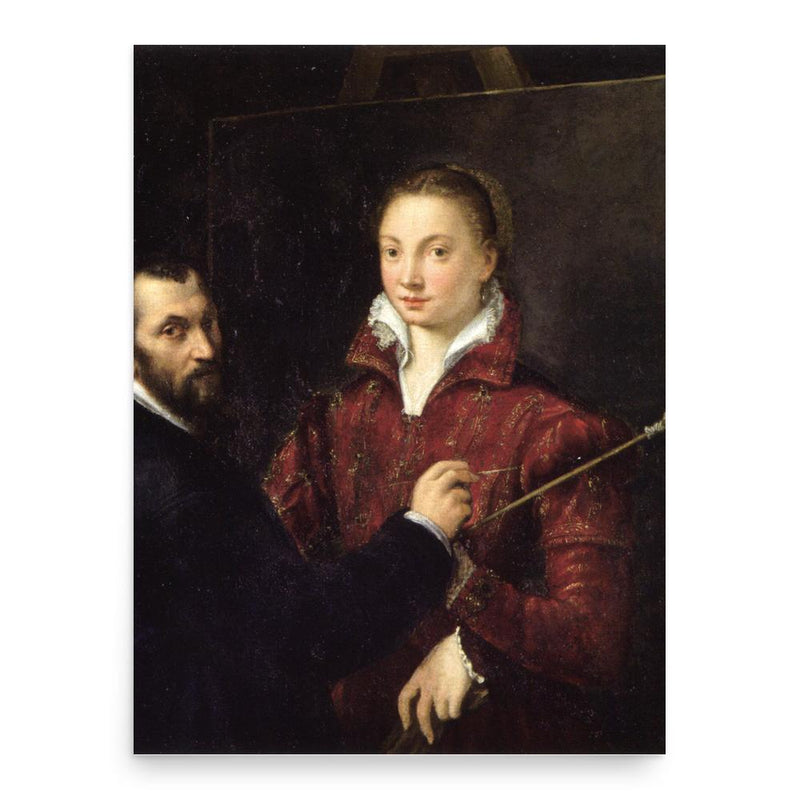 Bernardino Campi poster print, in size 18x24 inches.