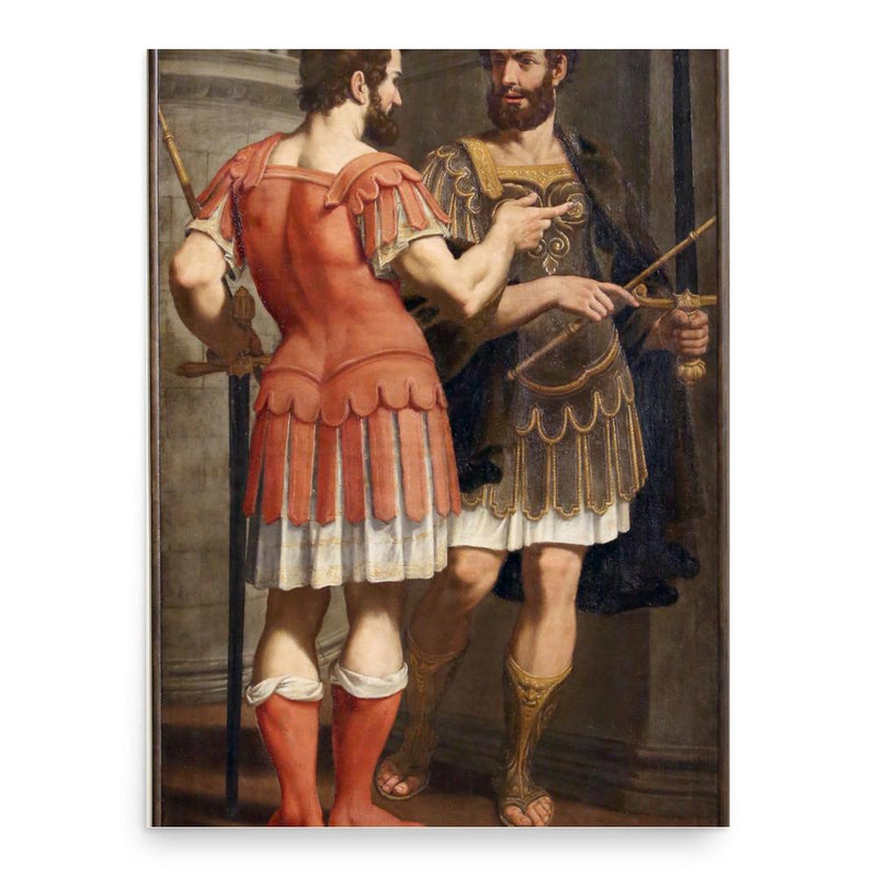 Bernardino Cervi poster print, in size 18x24 inches.