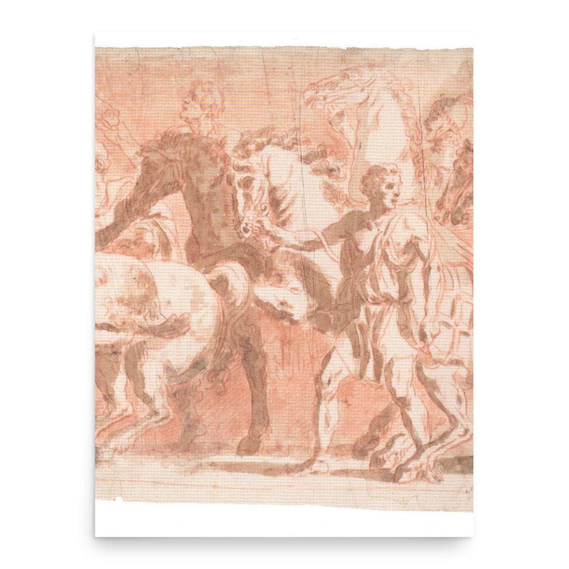 Bernardino India poster print, in size 18x24 inches.